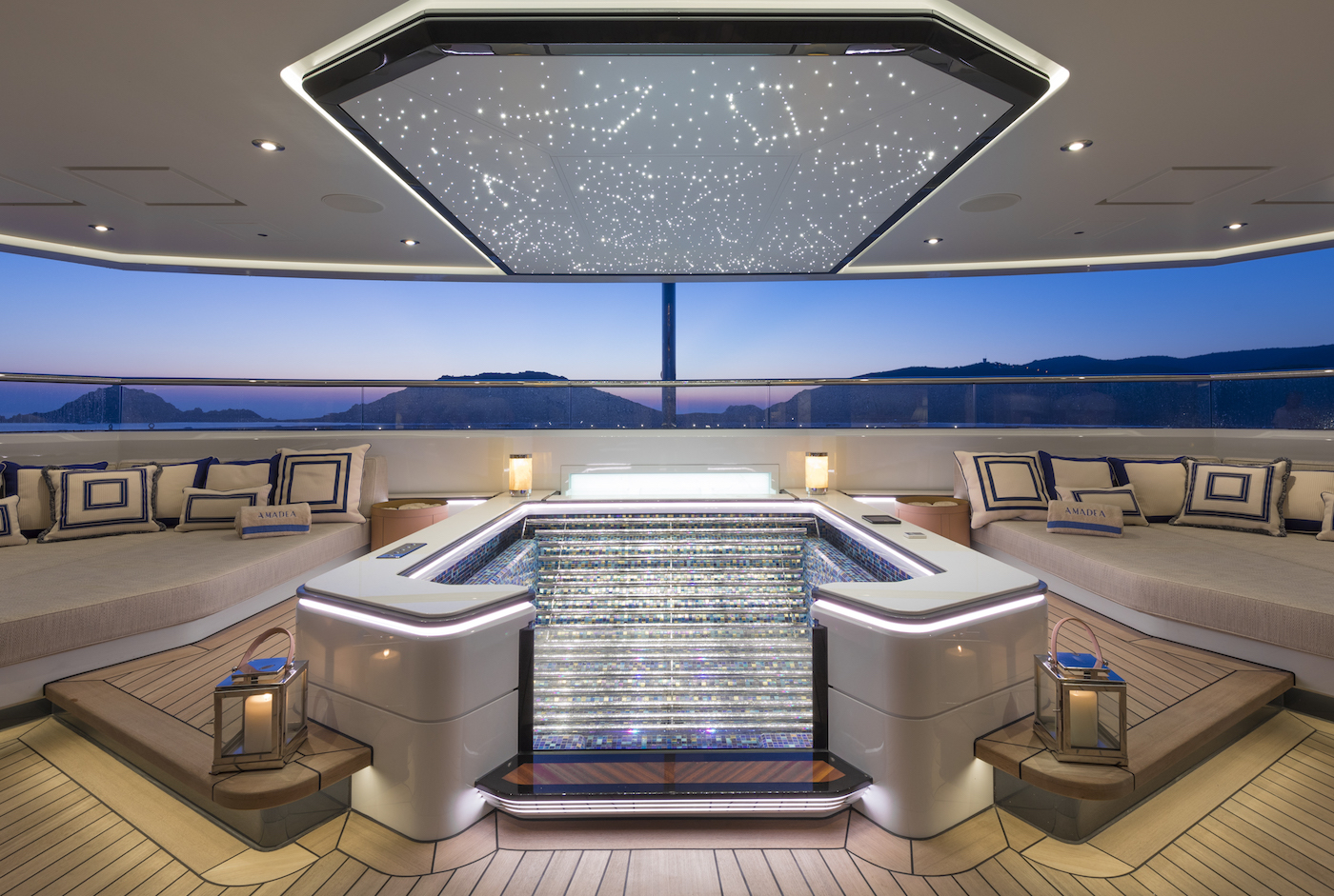 yacht amadea interior